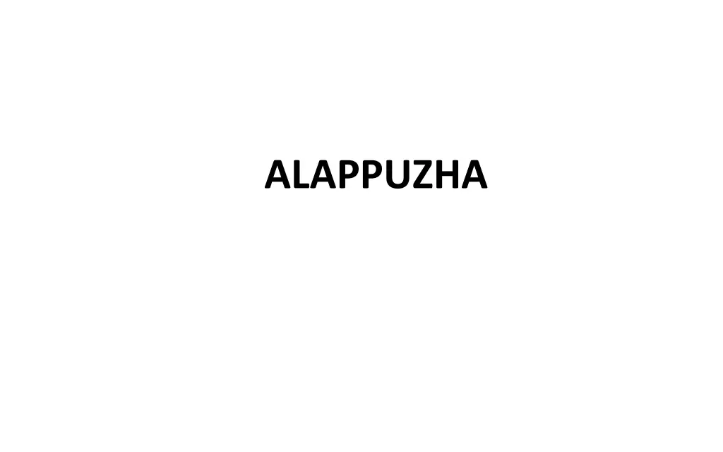 alappuzha