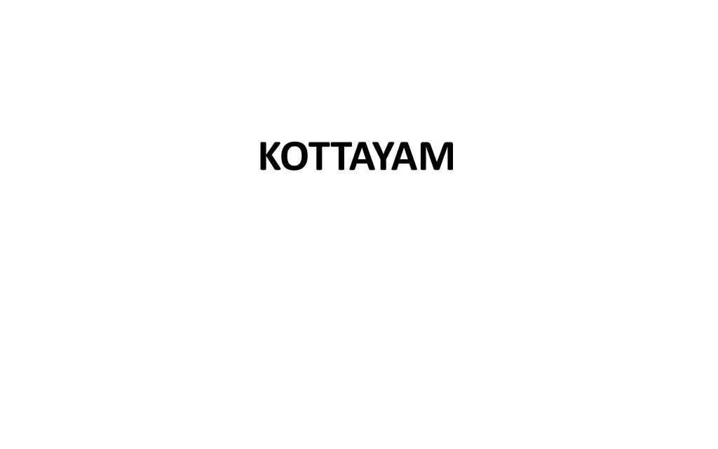 kottayam