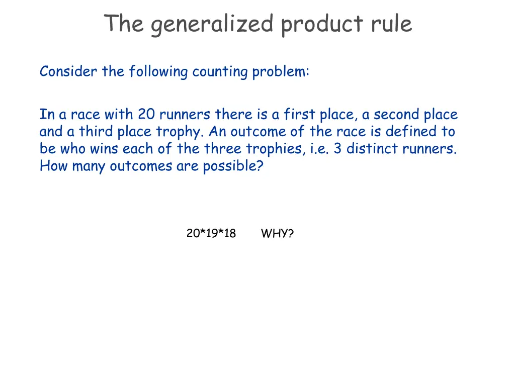 the generalized product rule