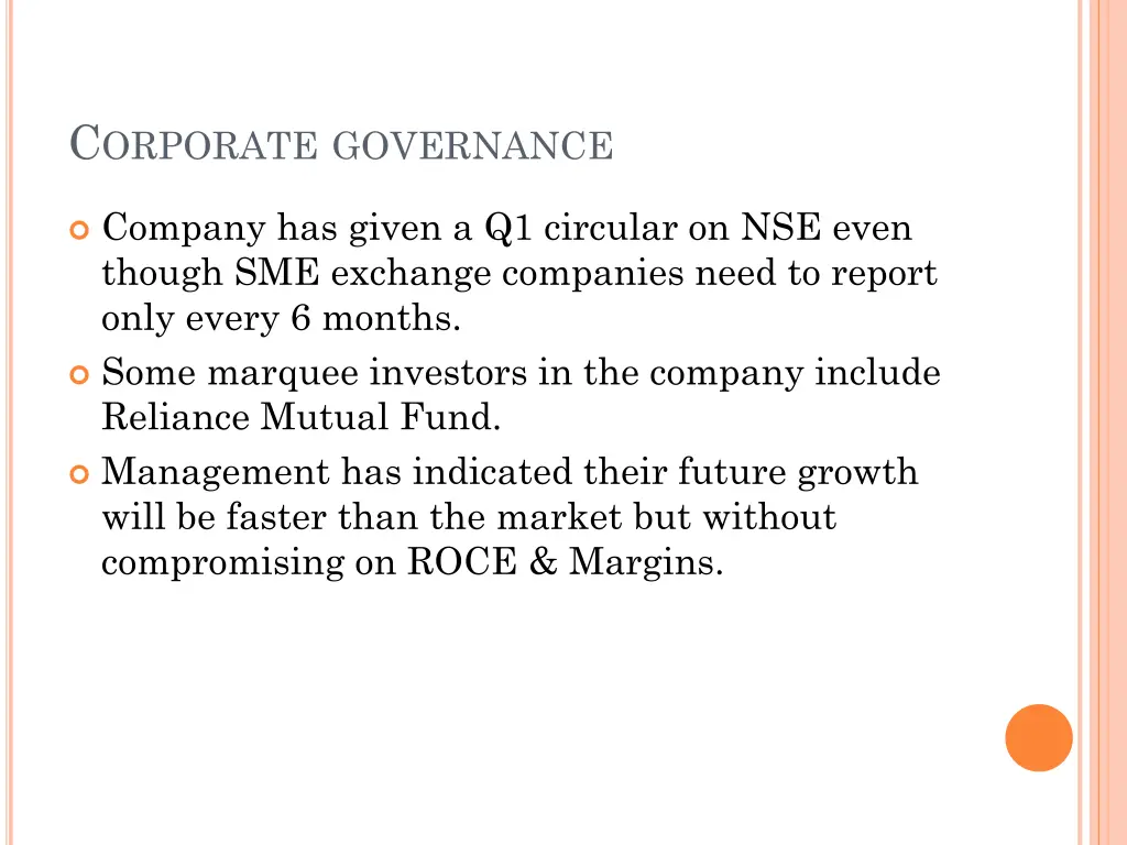 c orporate governance