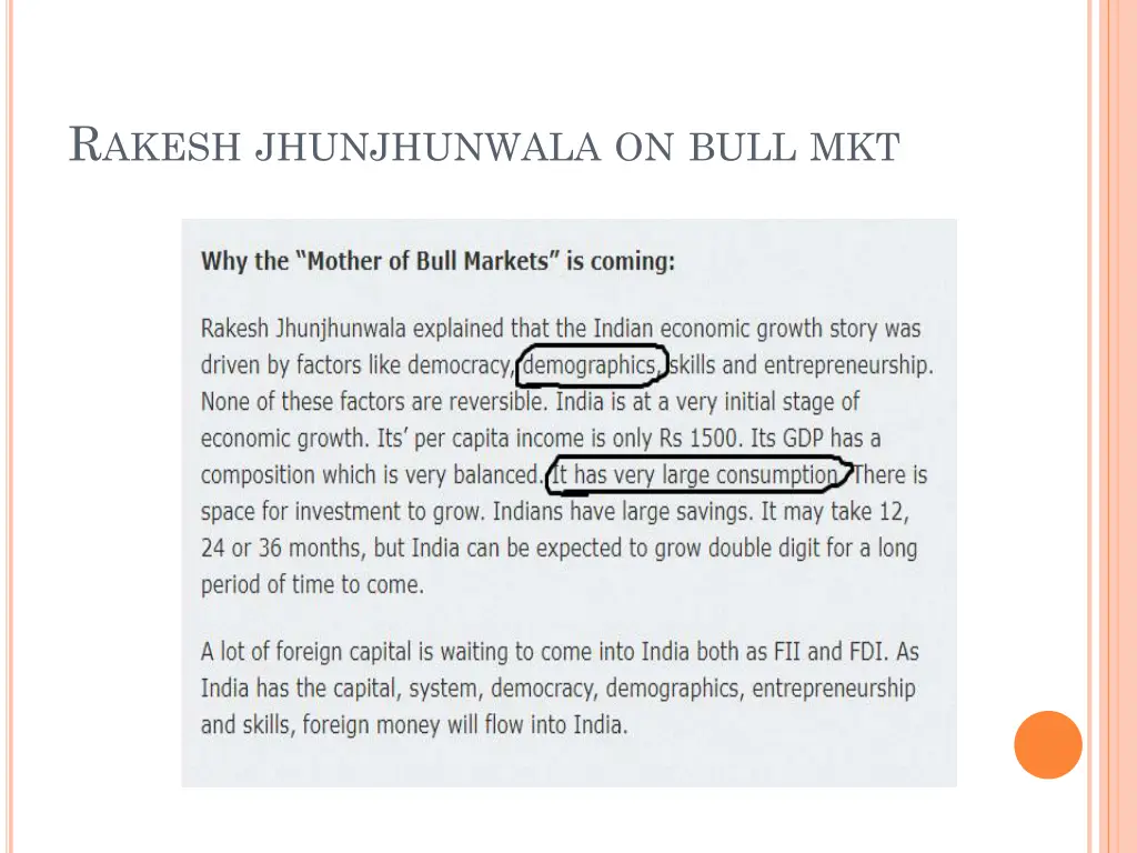 r akesh jhunjhunwala on bull mkt