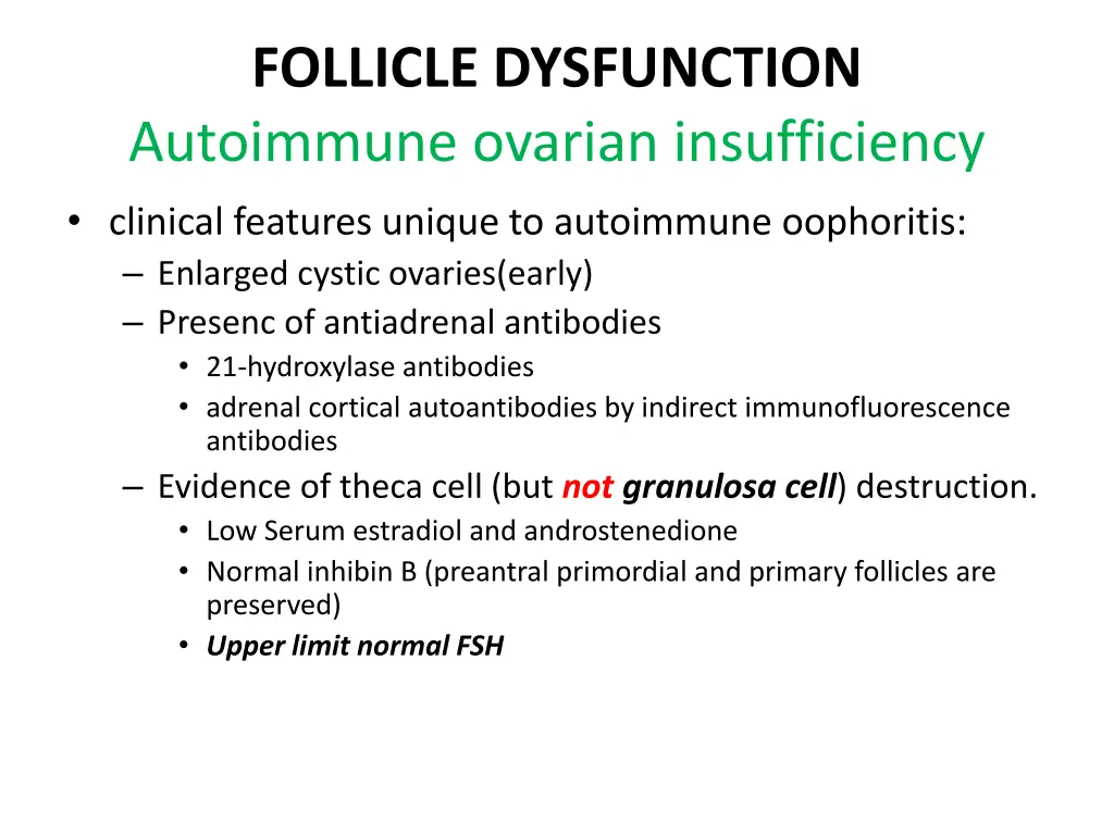 follicle dysfunction autoimmune ovarian 3