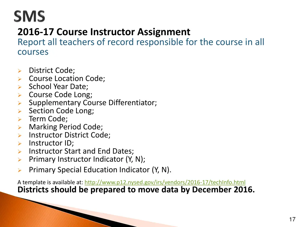 2016 17 course instructor assignment report