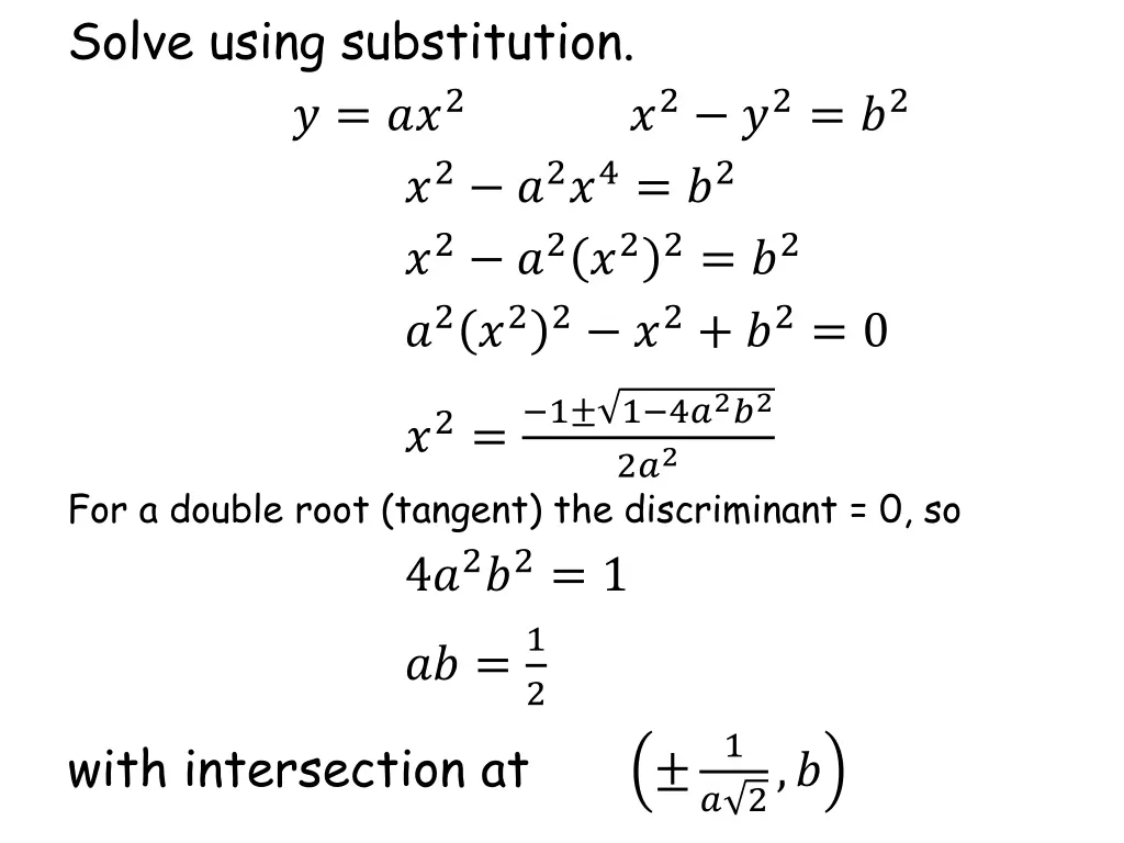 solve using substitution 2