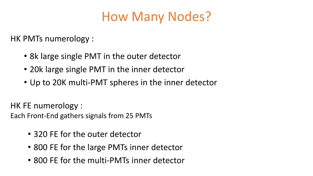 how many nodes