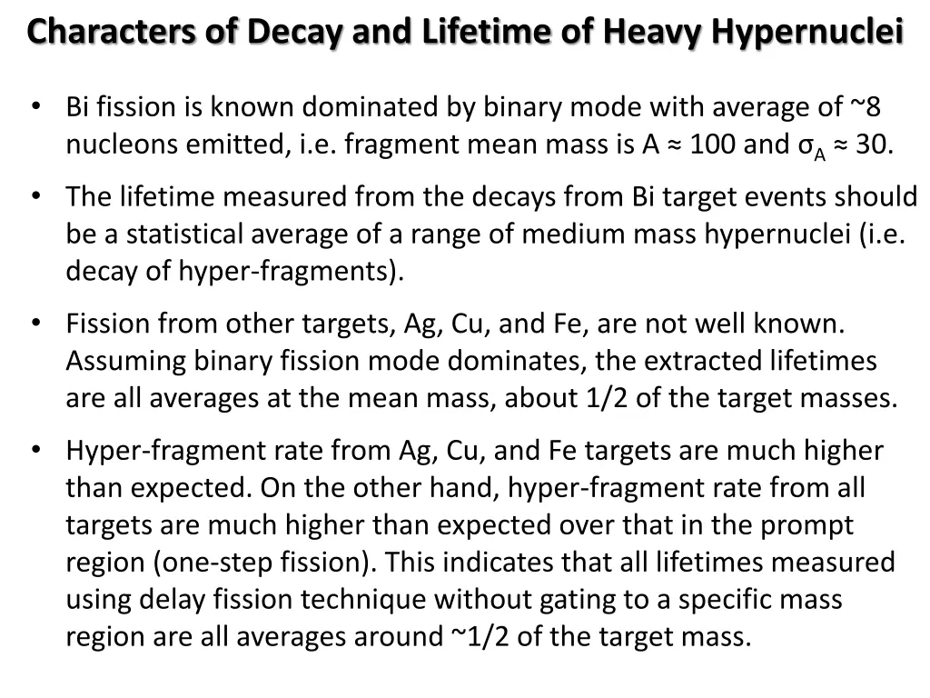 characters of decay and lifetime of heavy