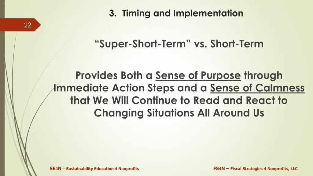 3 timing and implementation 2