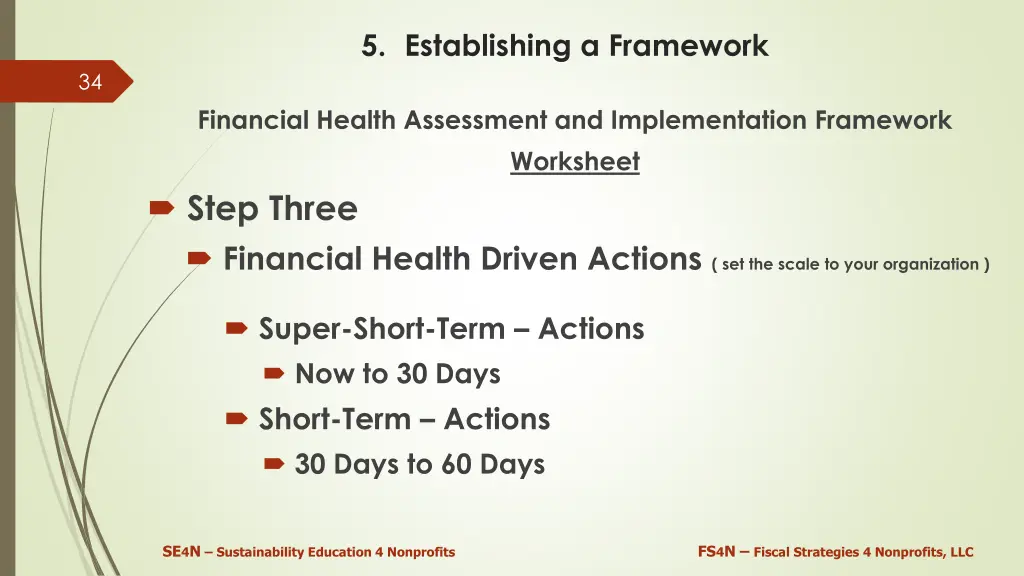 5 establishing a framework 3