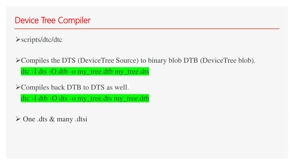 device tree compiler device tree compiler