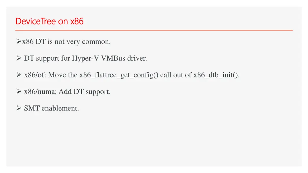 devicetree on x86 devicetree on x86