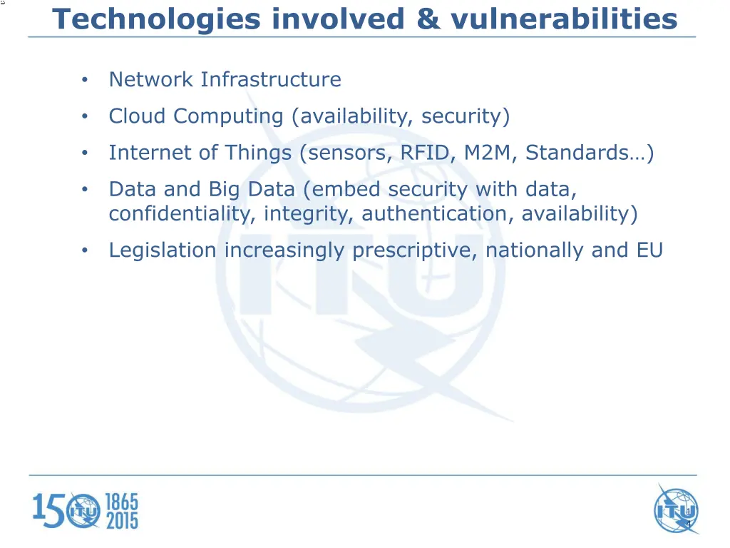 technologies involved vulnerabilities