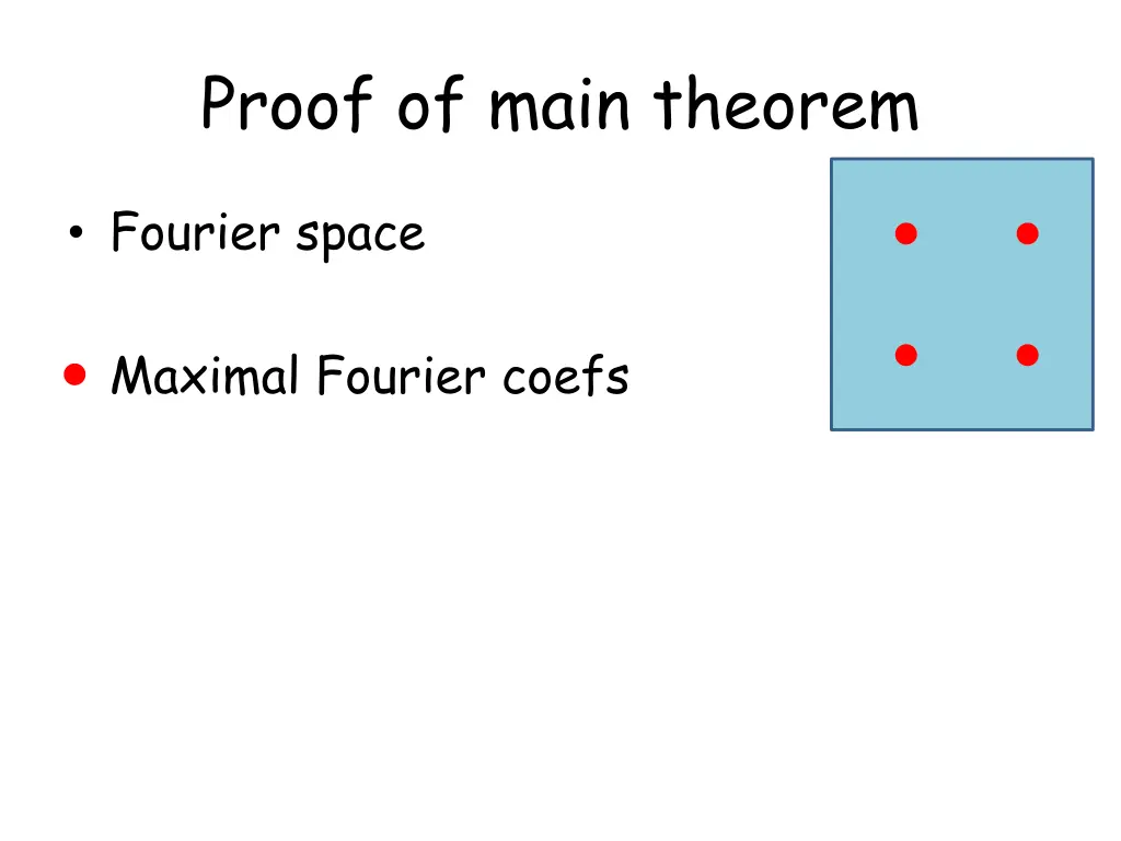 proof of main theorem