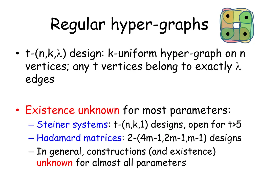 regular hyper graphs 2