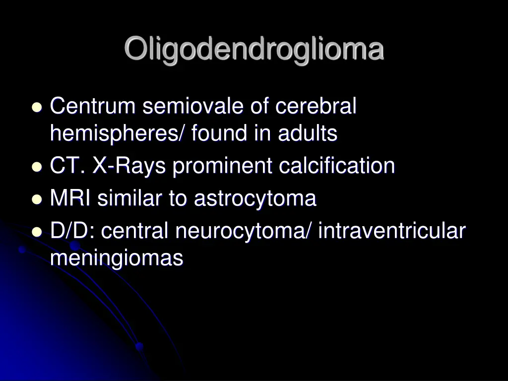 oligodendroglioma 1