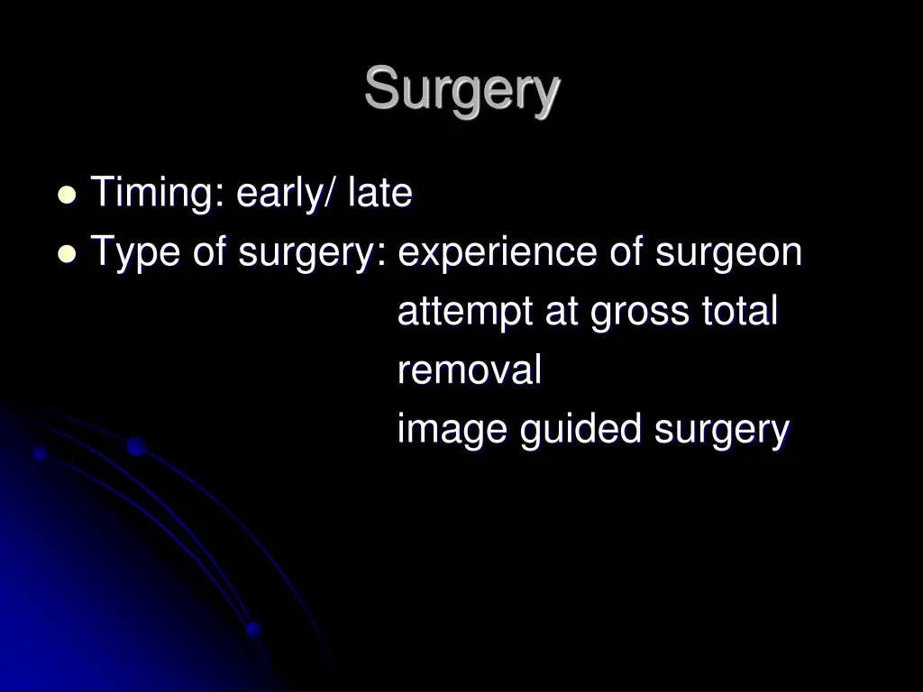 surgery