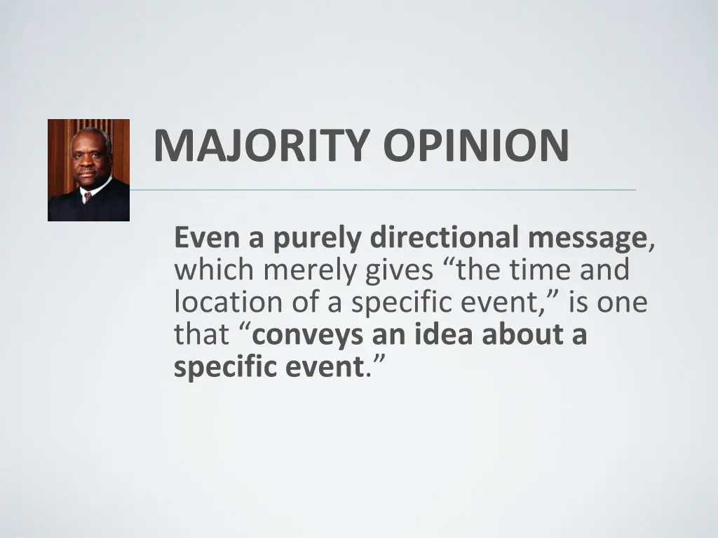 majority opinion 1