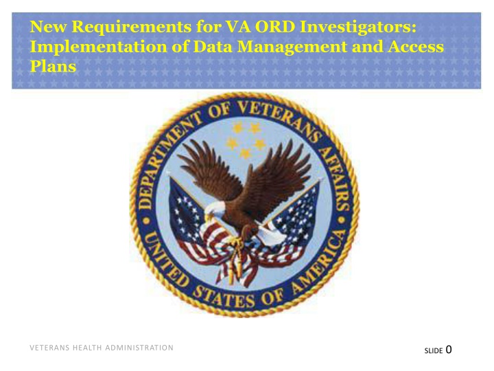 new requirements for va ord investigators