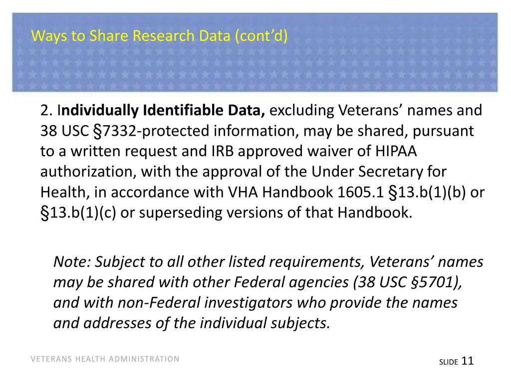 ways to share research data cont d