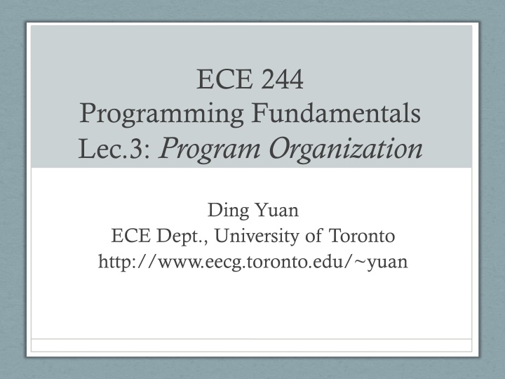 ece 244