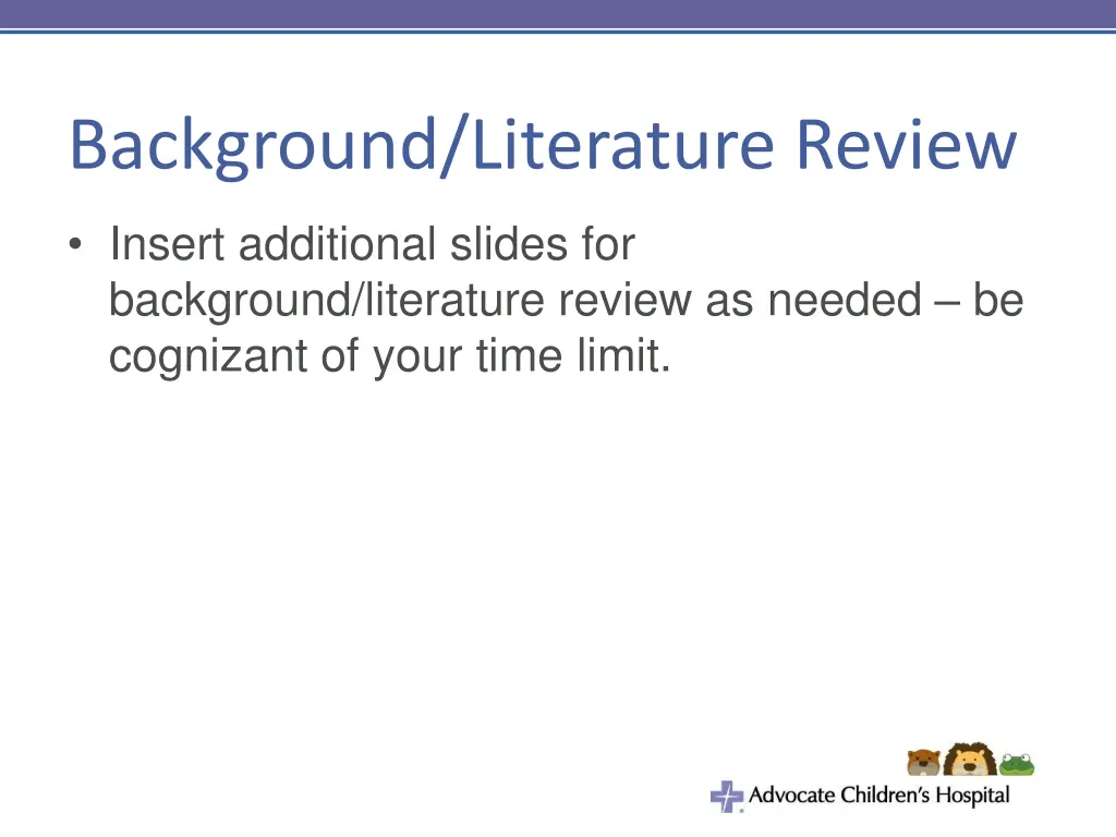 background literature review 1