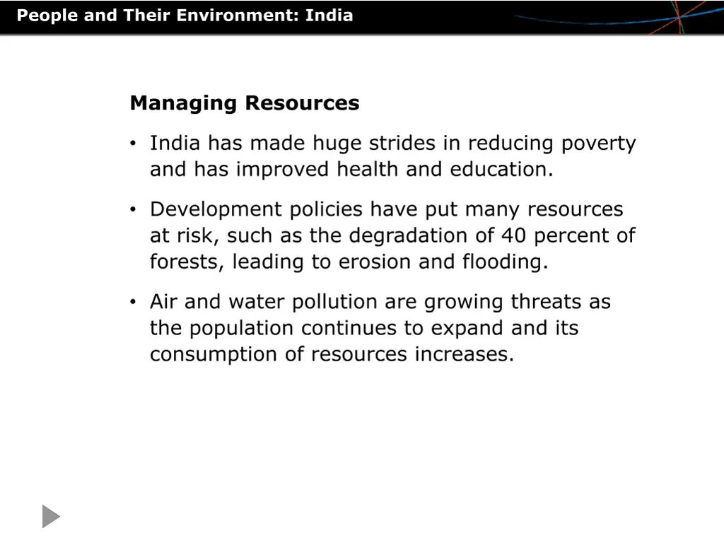 people and their environment india