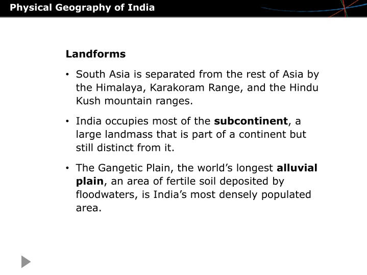 physical geography of india