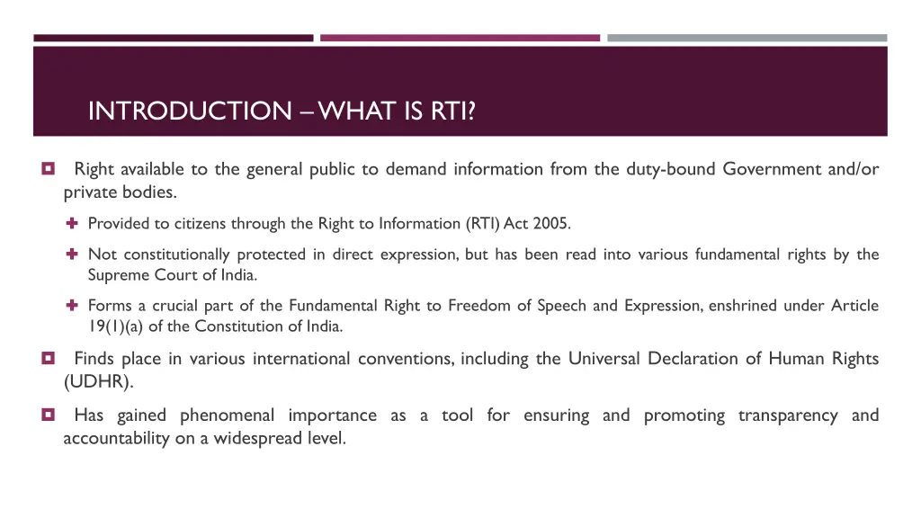 introduction what is rti