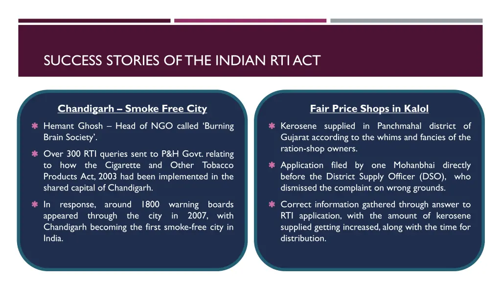 success stories of the indian rti act