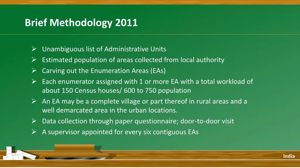 brief methodology 2011