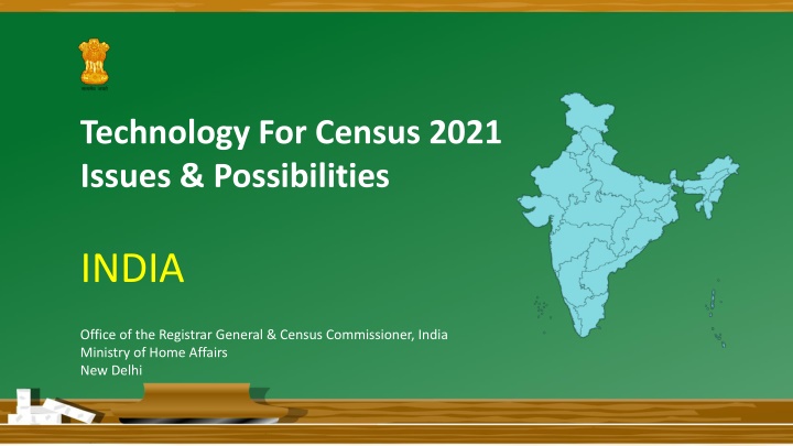 technology for census 2021 issues possibilities