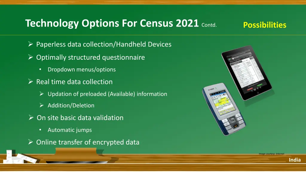 technology options for census 2021 contd