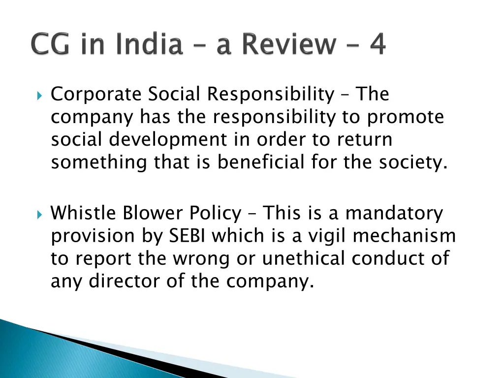 corporate social responsibility the company