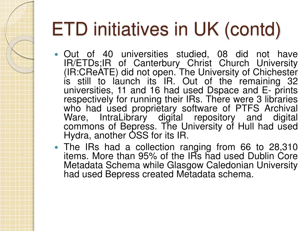 etd initiatives in uk contd 1