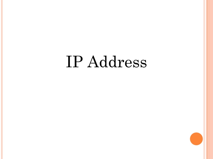 ip address