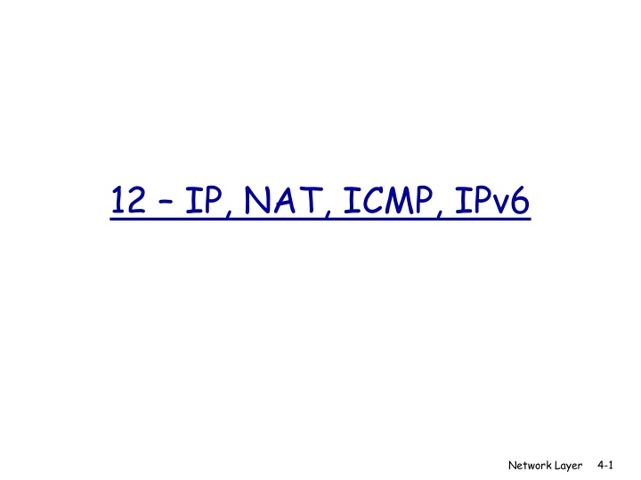 12 ip nat icmp ipv6