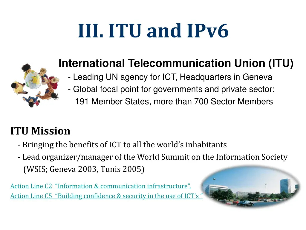 iii itu and ipv6