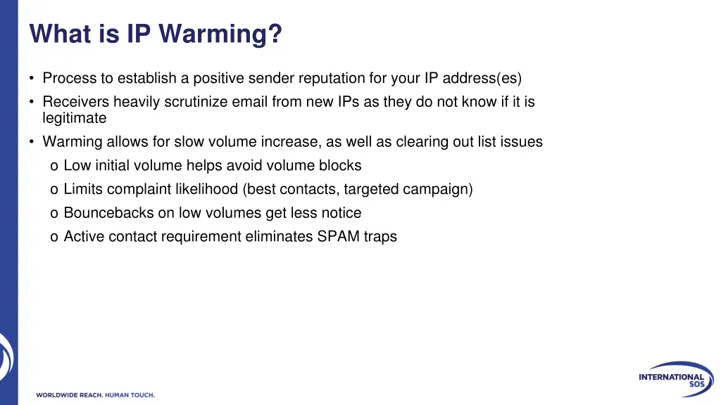 what is ip warming