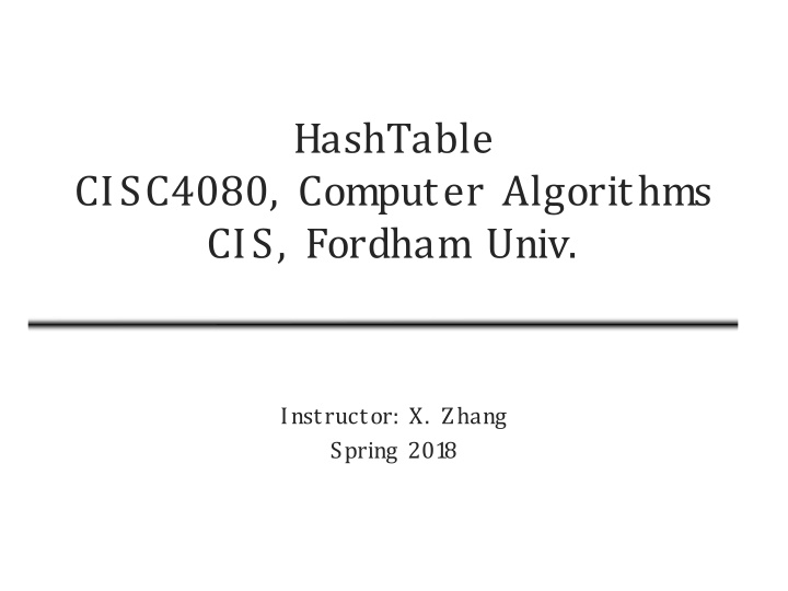 hashtable