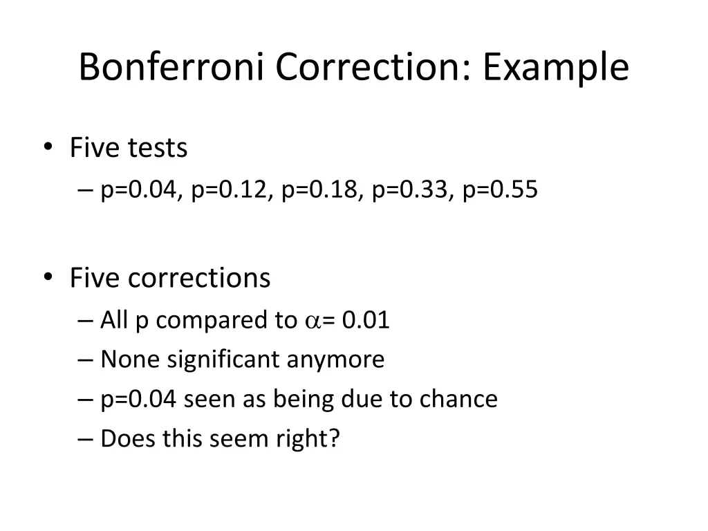 bonferroni correction example 1