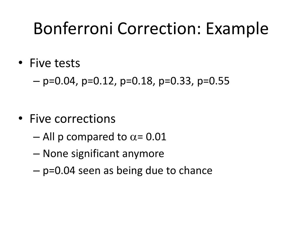 bonferroni correction example