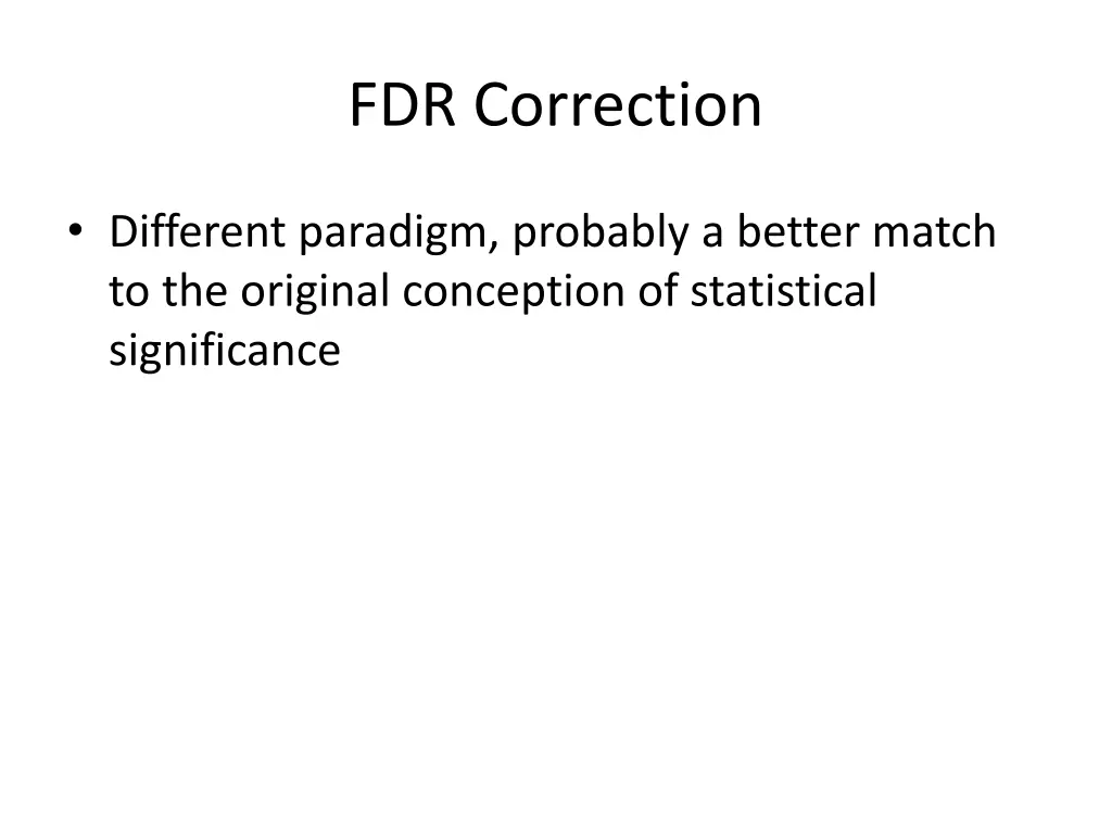 fdr correction 1