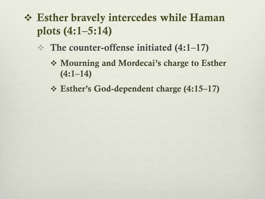 esther bravely intercedes while haman plots 1