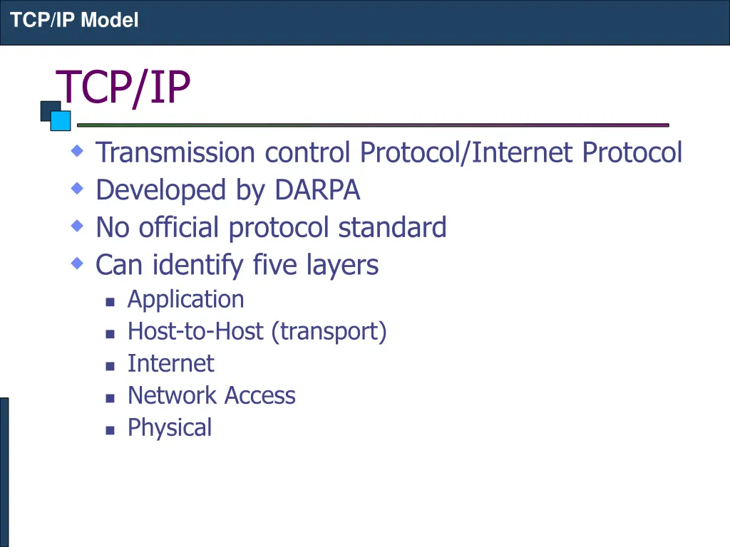 tcp ip model 4