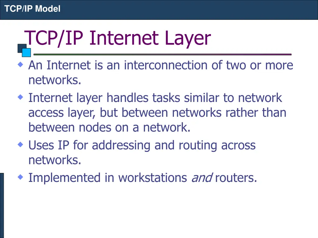 tcp ip model 7