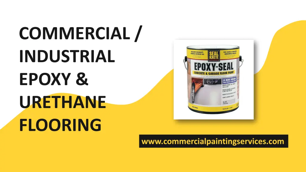 commercial industrial epoxy urethane flooring