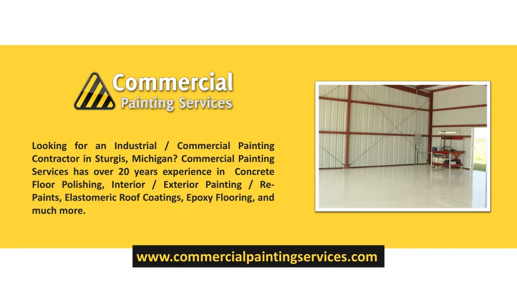 looking for an industrial commercial painting