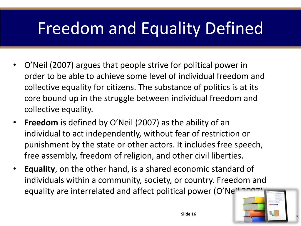 freedom and equality defined