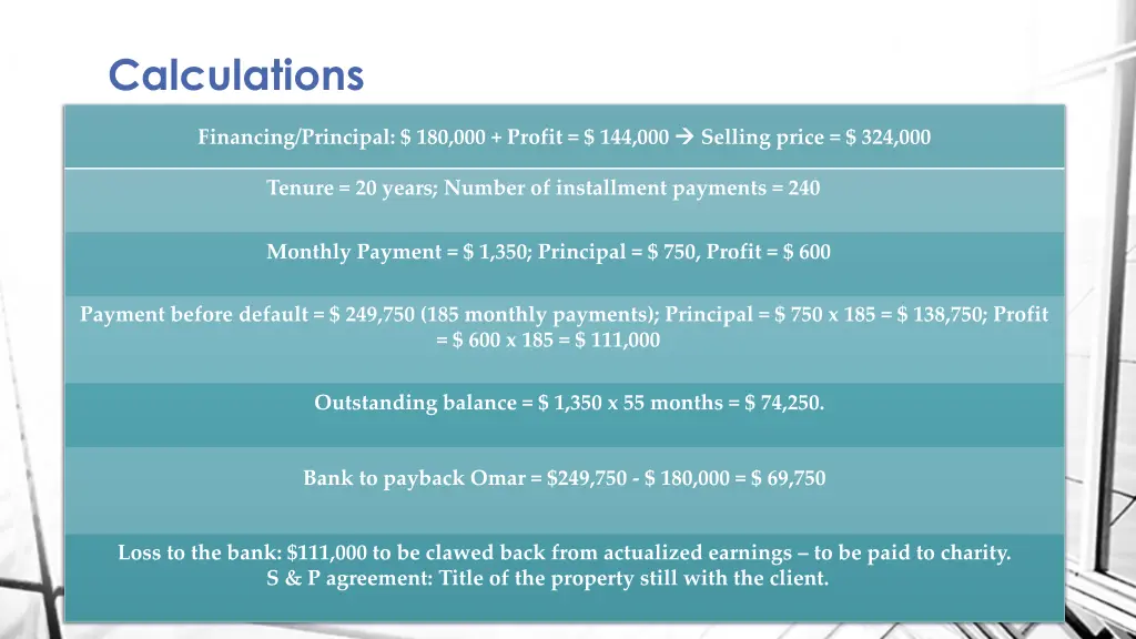 calculations 2