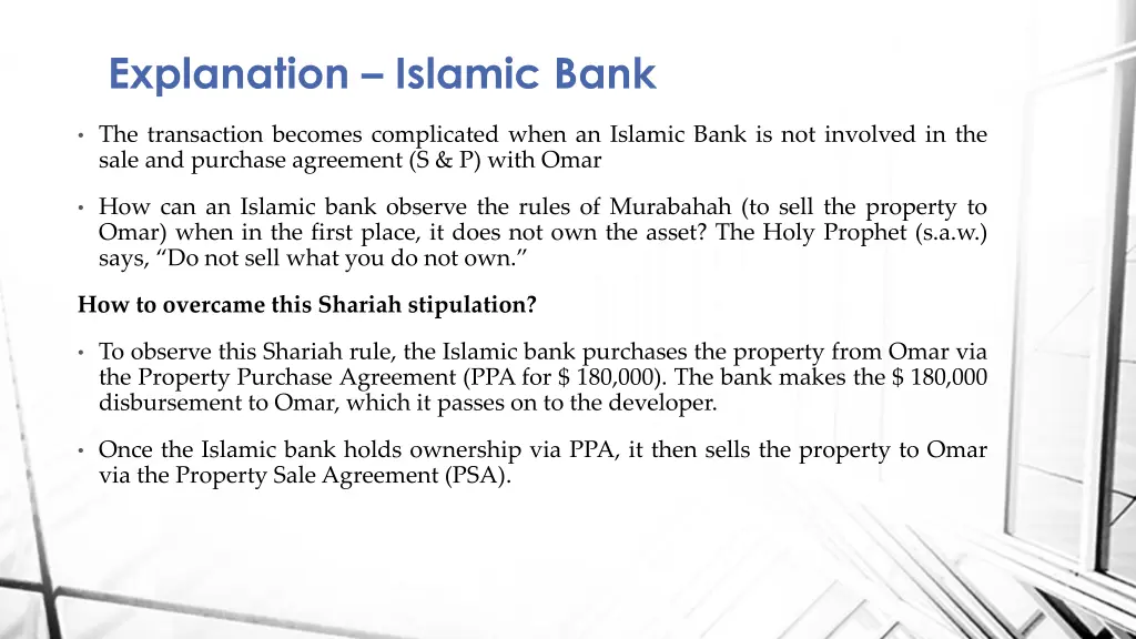 explanation islamic bank