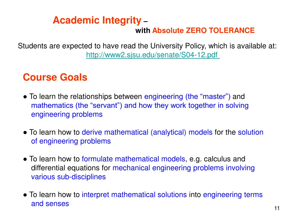 academic integrity with absolute zero tolerance